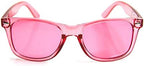 GloFX Color Therapy Glasses - 2 Pack - Chakra Mood Light Therapy Chromotherapy Glasses