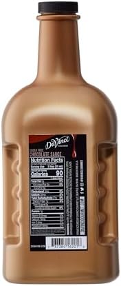 DaVinci Gourmet Sugar Free Chocolate Sauce, 64 Fluid Ounces (Pack of 1)