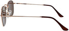 OPULIZE SKY Reading Sunglasses for Women Men,Tinted Lens with UV400 Protection,Scratch Resistant Rectangular frame, Rose Gold +1 (Pack of 1)