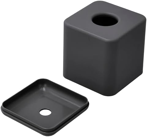 Zone Denmark Ume Tissue Box 5.1 x 5.1 x 5.9 in Black