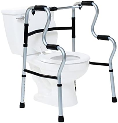 Lumex 3-in-1 UpRise - A Folding Walker, Stand-Up Aid, & Toilet Safety Rail - 700175CR