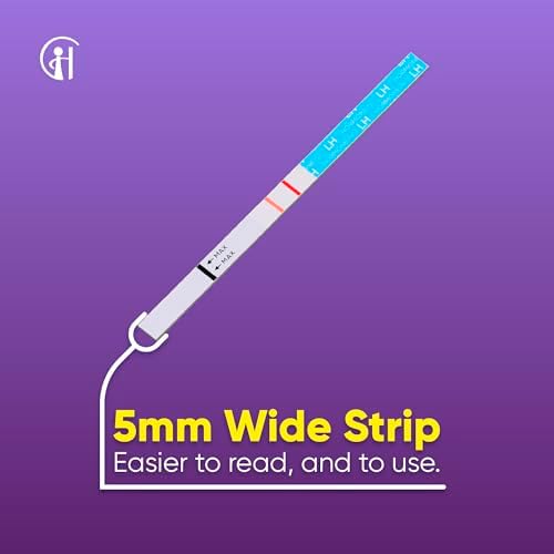 Ovulation Test Strips – LH Test for Ovulation Detection, Easy-to-Use Home Ovulation Tracking(LH Test Strips 15 Count)