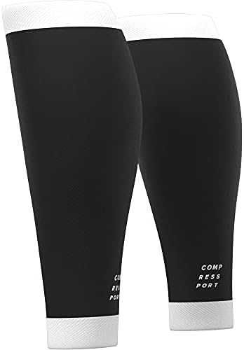 COMPRESSPORT R1 Calf Sleeves - AW22 - Medium - White