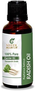 Radish Seed Oil -(Raphanus Sativus)- Carrier Oil 100% Pure Natural Undiluted Uncut Therapeutic Grade Oil 33.81 Fl.OZ
