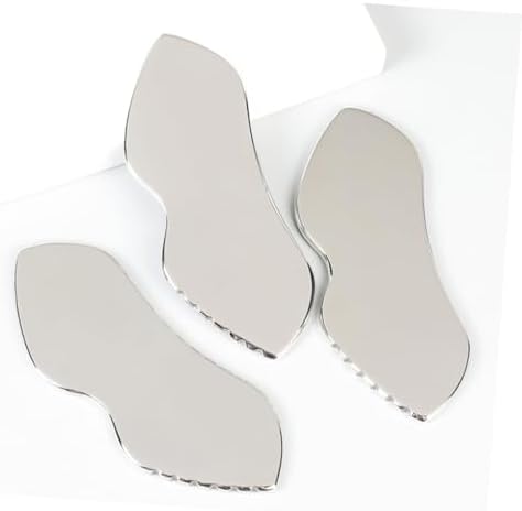 HEALLILY Stainless Steel Handheld Massager, Facial Tool - Scraping Massage Board for Body and Face