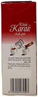 CENVEL® Karak Chai Sweetened | Premium Instant Karak Tea – Natural | Instant Indian Authentic Chai | 16 Sachets (Pack of 2)