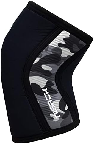 Knee Sleeves (1 Pair), 7mm Neoprene Compression Knee Braces, Great Support for Cross Training, Weightlifting, Powerlifting, Squats, Basketball and More