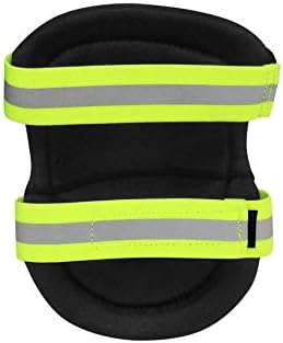 Global Glove KP401 - FrogWear High-Visibility Knee Pads - One Size,Hi Vis Yellow, Black