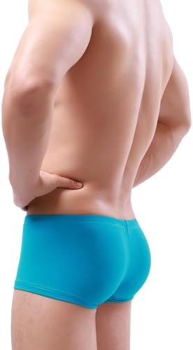 iKingsky Men's Modal Bulge Boxer Briefs Sexy Pouch Shorts Stretch Low Rise Under Panties for Men