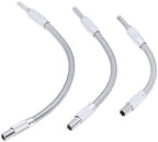 3Pcs Flexible Shaft Extension Flexible Shaft Extension, Drill Universal Drill Bit Extrender Holder 1/4in Set Kit