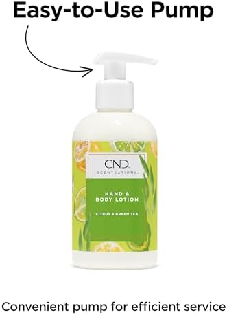 CND Scentsations Hand & Body Lotion, Deep Moisturizing and Hydrating Formula for Dry Damaged Skin, Dermatologically Tested, 8.3 oz.