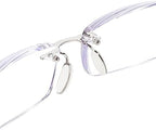 Bhigh 2 Pack Reading Glasses Blue Light Reading Glasses men's reading glasses for women Frameless Computer Reading Glasses
