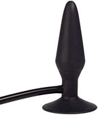 CalExotics Colt Large Pumper Plug Silicone Inflatable Butt Plug, Black