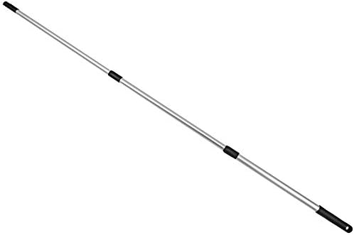 CleanAide Handheld Reusable Microfiber Flex Duster with Adjustable Telescopic Reach Pole – Bendable, Lightweight, Dust Cleaner for Blinds, Shutters, Radiators, Electronics, Glass, Hard-to-Reach Areas