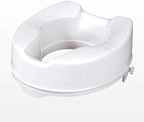 Antar Raised Toilet Seat with Lid 1400g AT51201, 10cm/3.94"
