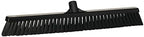 Vikan 31999 Broom,Push,Soft,24",PP/PBT,Black