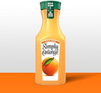 Simply Orange Pulp Free Orange Juice Bottle, 46 fl oz