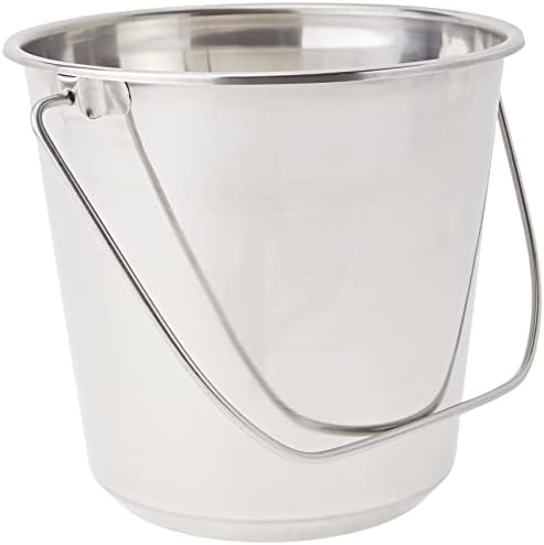 Karl Kruger Bucket, Silver, 9 Litre.