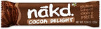 Nakd Bars, Cocoa Delight Raw Fruit and Nuts, Gluten Free, Vegan 18 Count