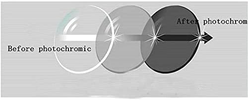 Transition Photochromic Rectangular Frame Bifocal Reading Glasses For Men Women Clear Sunglasses Readers UV400 (black, 0.00/+1.50 magnification)