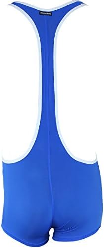iiniim Men's Smooth Freestyle Wrestling Singlet Jockstrap Bodysuit Underwear