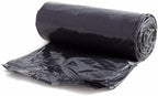 Aluf Plastics T-Tough Roll Pack Low Density Repro Blend Star Seal Coreless Rolls Bag, 55-60 Gallon Capacity, 58" Length x 38" Width, XXH Strength, Black (Pack of 100)