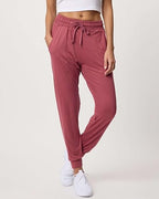 Real Essentials 3 Pack: Women's Lounge Joggers Sweatpants with Pockets Yoga Running Athletic Workout (Available in Plus Size)