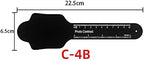 6 Pcs Dental Contraster Intraoral Photographic Black Background Board Photo Contrast Kit Palatal Photography