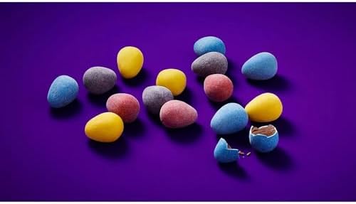 Generic Mini Royal Dark Chocolate Eggs with Crispy Shell | Easter, Seasonal, Basket Filler | (9oz per bag - 2 Bags)