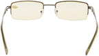 CessBlu Blue Light Filter Glasses for Computer Screen Reading Women Men Half-rim Reader