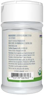 NOW Foods, Certified Organic Better Stevia, Extract Powder, Zero-Calorie Sweetener, Certified Non-GMO, 1-Ounce(Pack of 1)