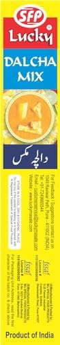 Lucky Dalcha Spice Mix/Dal Gosht Masala (Pack of 5) - Readymade Powder Mix for Making Tasty Meat, Lentils, and Vegtables Stew - Low Sodium, No MSG, Non GMO; Easy to Cook