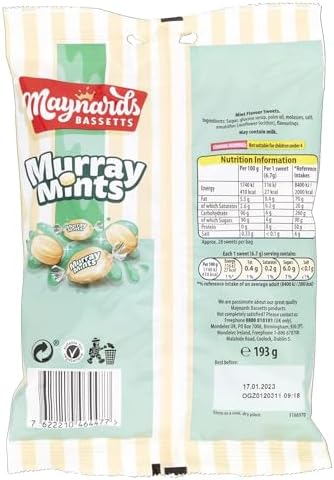 Bassets Murray Mints 193g (Pack of 3)