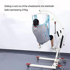 Transfer Nursing Sling Toileting Hoist Sling, Mesh Full Body Lift Sling Divided Leg Shower Sling Transfer Belt for Elderly Disabled