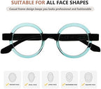 Eyekepper Round Reading Glasses for Women Retro Readers Eyeglasses