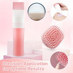 Scalp Oil Applicator Bottle with Root Comb & Massager - Leak-Proof Hair Growth & Dyeing Tool for Precise Application, 3-in-1 Hair Care Set