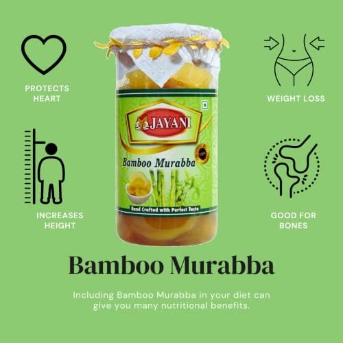 Jayani Homemade Bamboo Murabba Bans Ka Murabba 800 gm Pack, Bamboo Shoots Murabba