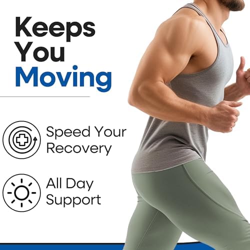 Hernia Belt for Men Inguinal Hernia Support | Groin or Lower Abdominal Truss for Women or Mens Inguinal Hernias Support Belt | With Pressure Pad Compression Fits Left or Right Groins Legs (LARGE)