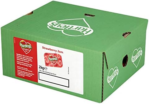 Hartleys Strawberry Jam Portions - 1x100x20g