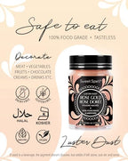 Sweet Spell Luster Dust Edible Glitter (15g) - Shimmer Pearl Dust Powder for Decorating Cakes, Chocolate, Drinks, Cocktails - 100% Edible, Food Grade, Vegan, Gluten-Free (Rose Gold)