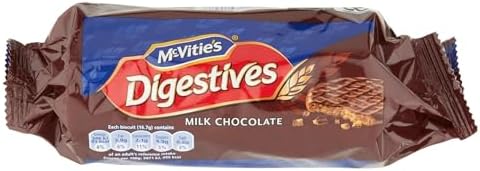 McVities Milk Chocolate Digestives Roll (266-gram) 2-pack Imported from UK