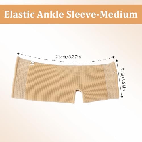 2 Pack Ankles Brace Compression Sleeve, Breathable Ankle Wrap & Ankle Support for Women & Men, Ankles Foot Compression Socks for Support, Sprain, Swelling, Plantar Fasciitis, Tobillera