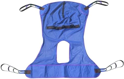 Patient Lift Slings Medical Transfer Sling for Patients Shower Bath,Large Toileting Sling,Lift Sling for Elderly Bariatric,Slings Fit Invacare/Hoyer Lift 600 lb (L)