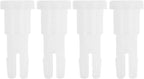 2pairs Optical Chin Rest Paper Pin Fix Pin for Equipment Essential Accessories for Optometrists and Optical Shops Compact Design Convenient Storage