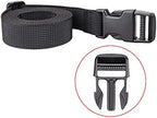 MAGARROW 78" x 1" Strap Buckle Packing Straps Adjustable 1-Inch Belt