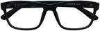 1 Pair 3.50 Reading Glasses Mens Womens Matt Black Frame Spectacles Fashion Frames New