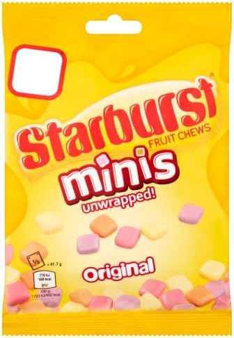 Starburst Minis Original Sweets Treat Bag 125g