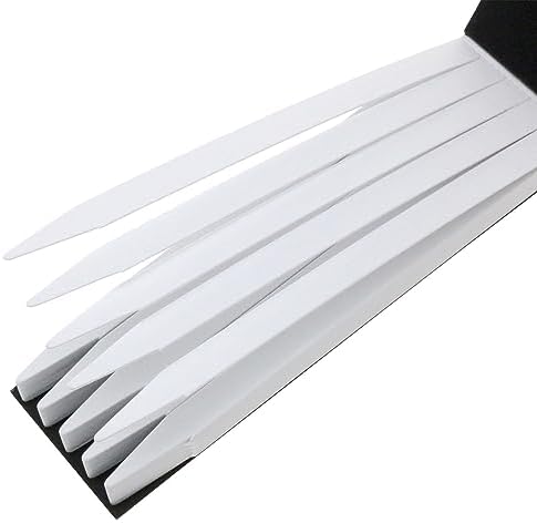 VAKTOK 200PCS Perfume Test Paper Strips Essential Oils Test Strips Perfume Blotter Essential Scent Test Tester Paper Strips Designed for Testing Aromatherapy Oils, Perfumes, Essential Oils, etc