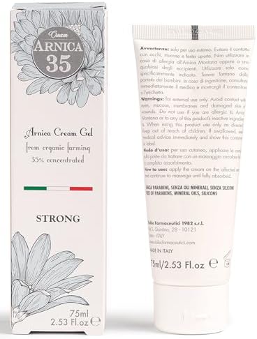 Dulac – Arnica Cream 2.53 Fl Oz | with Organic Arnica Montana Extracts | Natural Soothing & Skin Care Cream