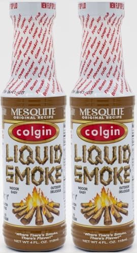 Colgin, All Natural Mesquite Liquid Smoke, 4oz Bottle (Pack of 2) by Colgin